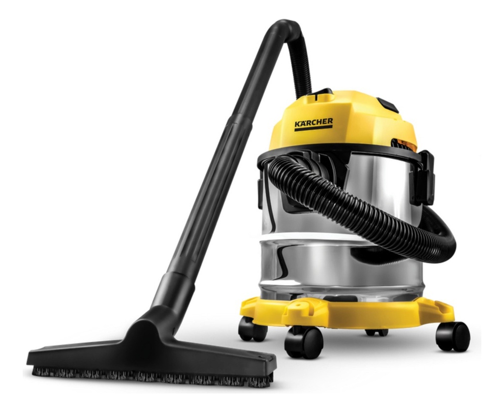 Aspiradora Karcher Wdl 1s Multiuso 1000w Acero Inox