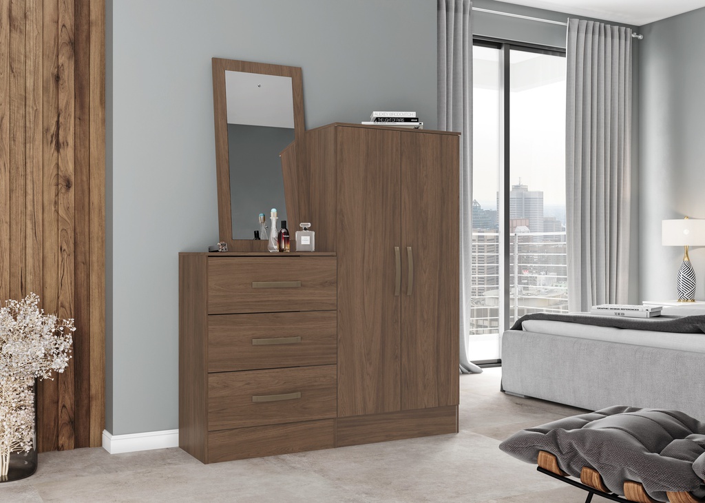 COMODA HENN B700-130 2 PUERTAS CASTAÑO