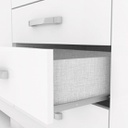 Ropero Henn Caju Da135-10 4 Puertas Blanco