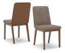 Silla Henn Pietra X2 Sec41-548 Natural Caramelo Cacao