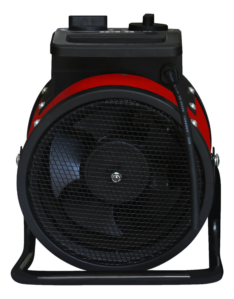 Caloventor Turbo Kanji Home 2200w Kjh-ch401/r Color Rojo