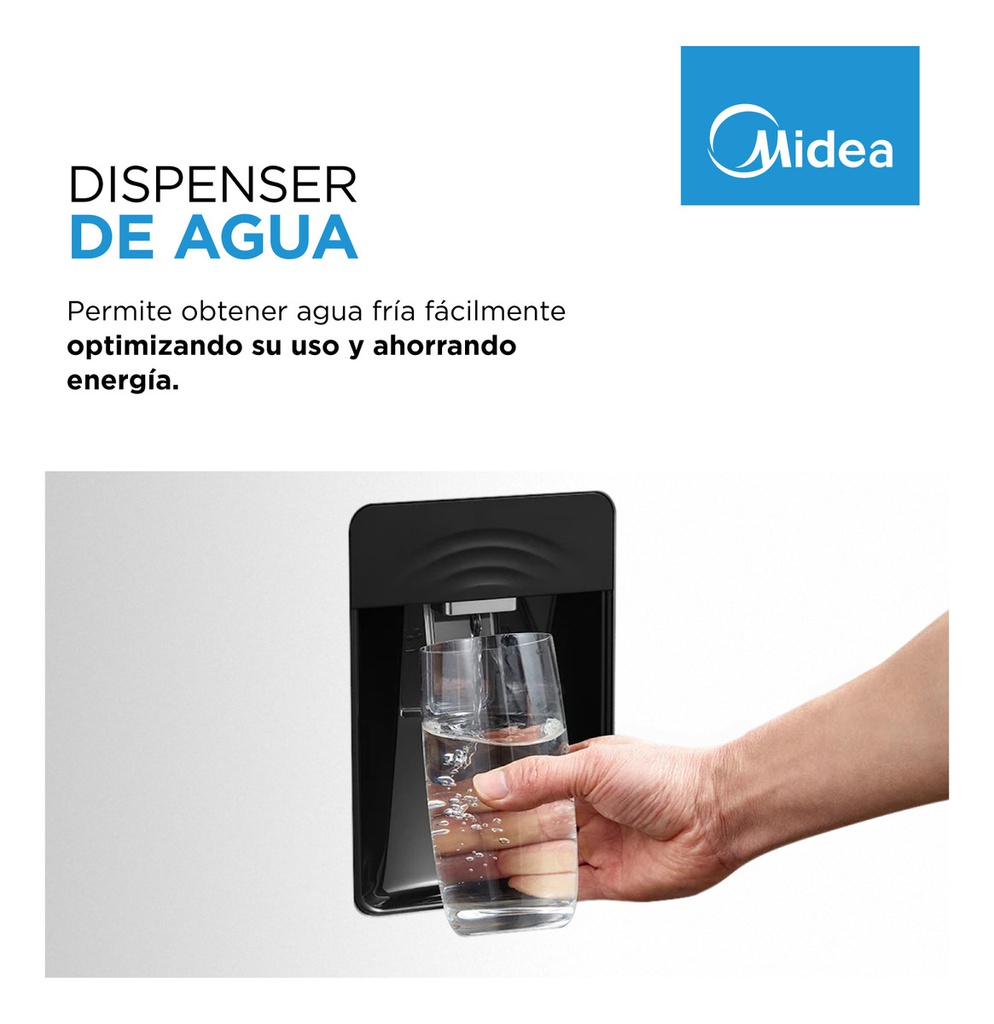 Heladera Midea Mdrt580mte01adw 412 L No Frost Blanco