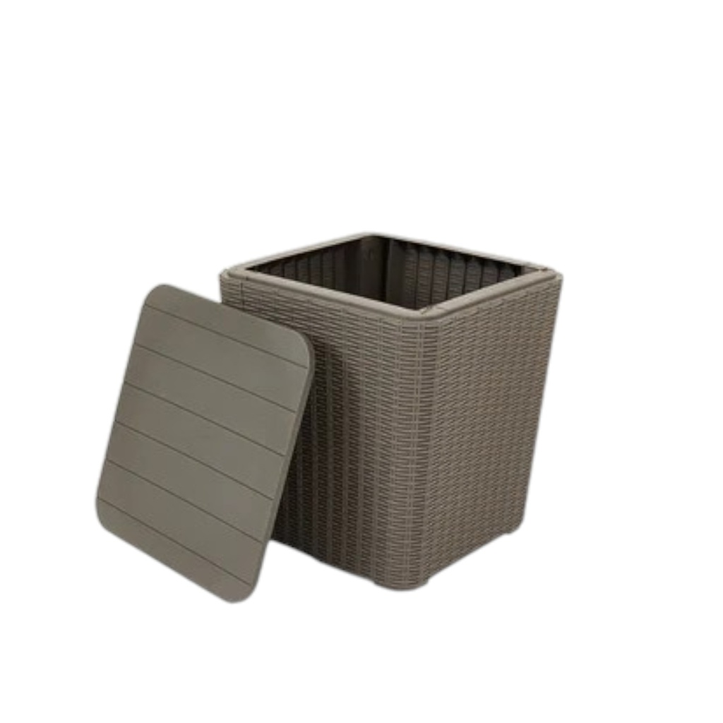 MESA GARDEN LIFE CAPRI F433067 RATTAN GRAFITO