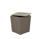 MESA GARDEN LIFE CAPRI F433067 RATTAN GRAFITO