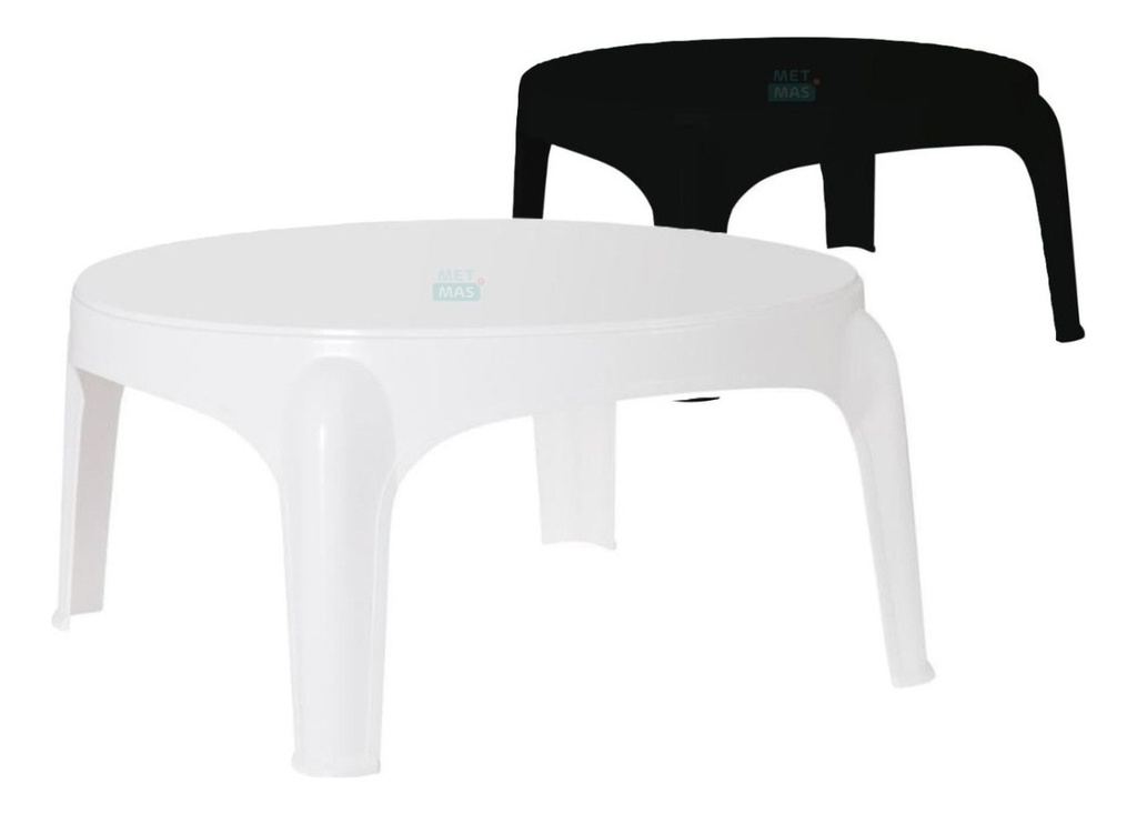 Mesa Garden Life Puket F435000 Redonda Blanca