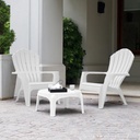 Mesa Garden Life Puket F435000 Redonda Blanca