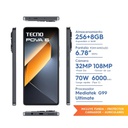 CELULAR TECNO POVA 6 LI7 256/8 GB METEORITE GREY
