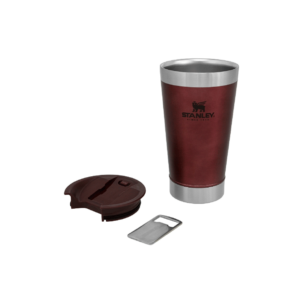 VASO STANLEY FASHION BEER CUP 502 BORDO