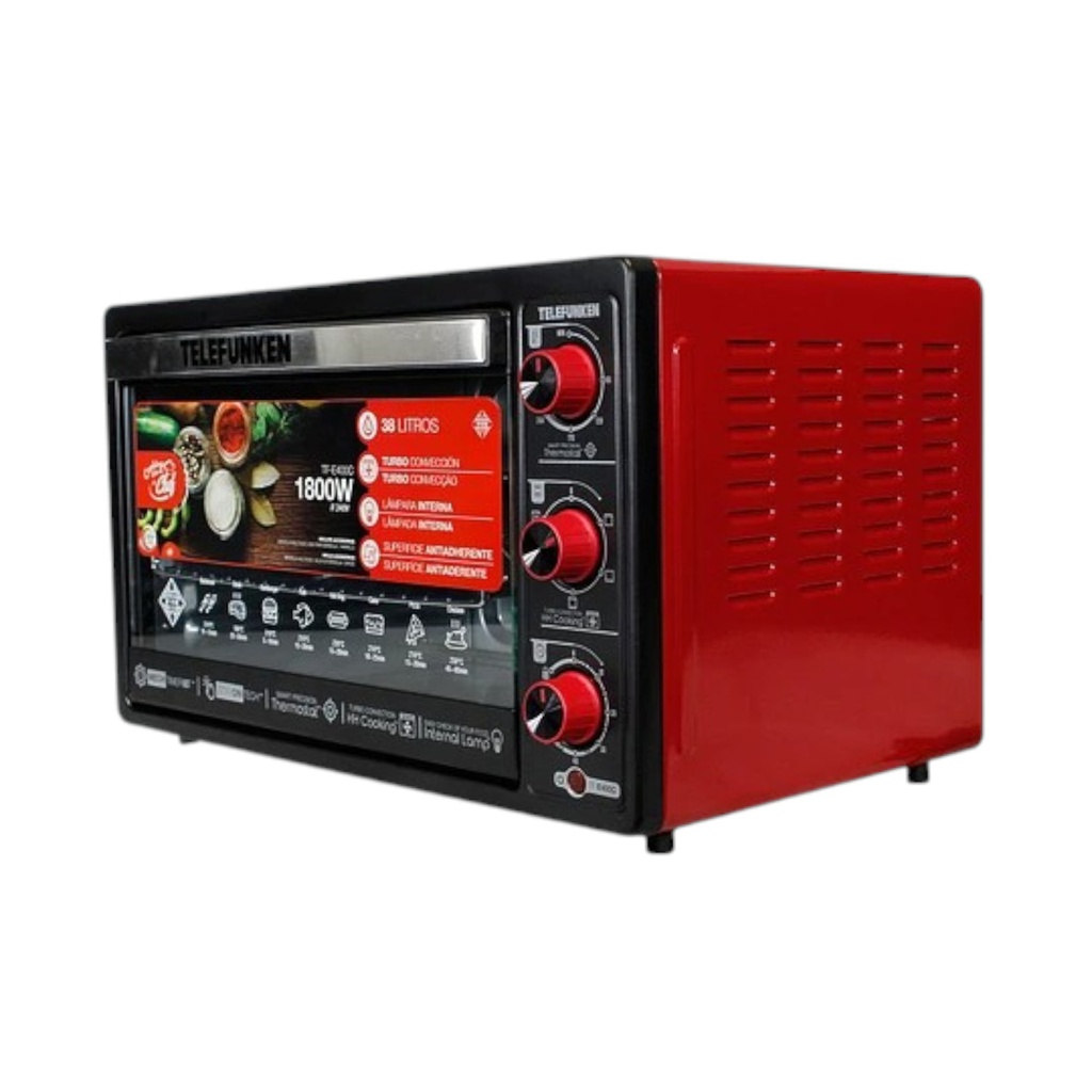 HORNO ELECTRICO TELEFUNKEN TF-E400C 40 LITROS