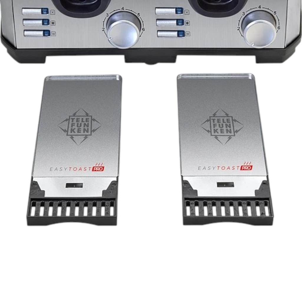 TOSTADORA TELEFUNKEN EASYTOAST - PRO ACERO