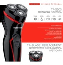 Afeitadora Electrica Telefunken Tf-s500 Carga Rapida Negro