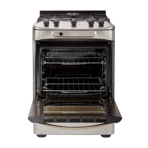 COCINA WHIRLPOOL WF360XG INOX 4 QUEMADORES