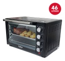 Horno Eléctrico Liliana 46 Lts 2200w 250oc Negro Ao460