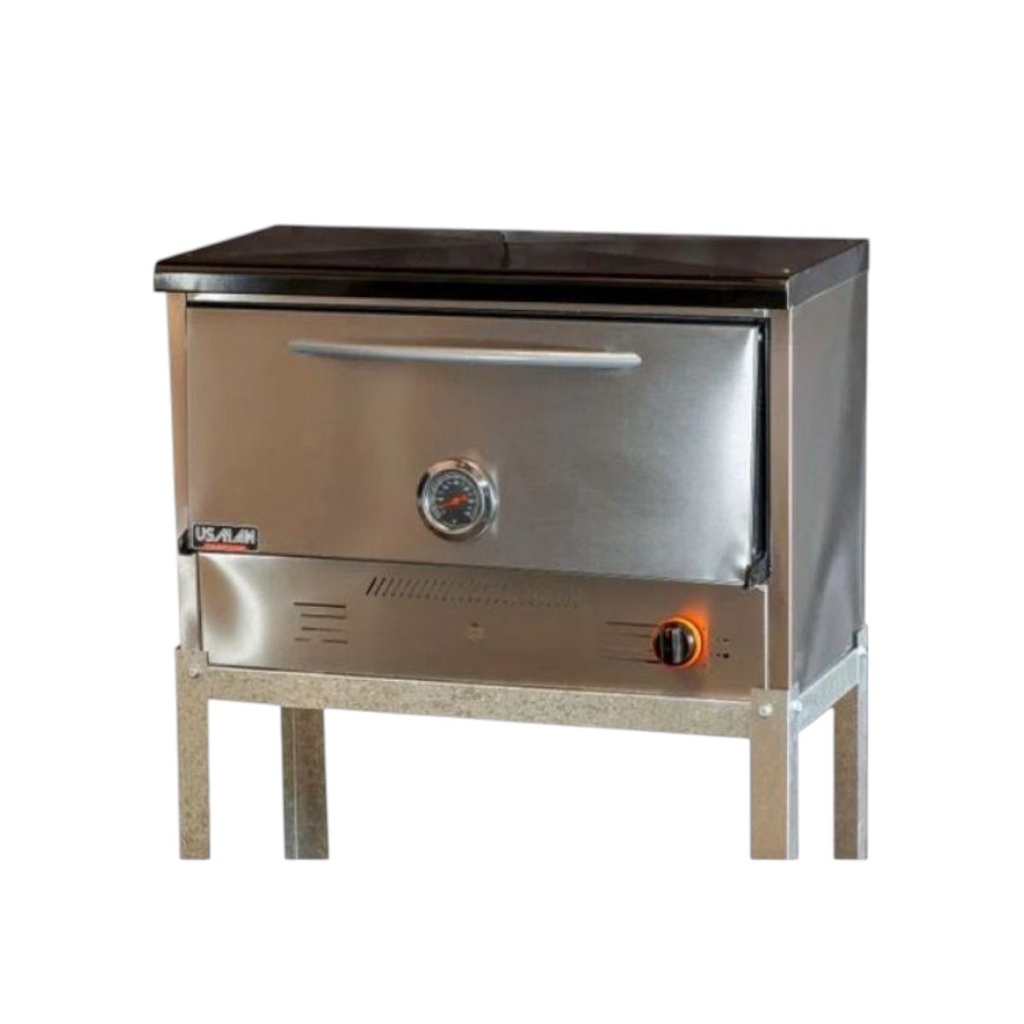 HORNO PIZZERO USMAN H6 MOLDES ACERO CIEGO 500