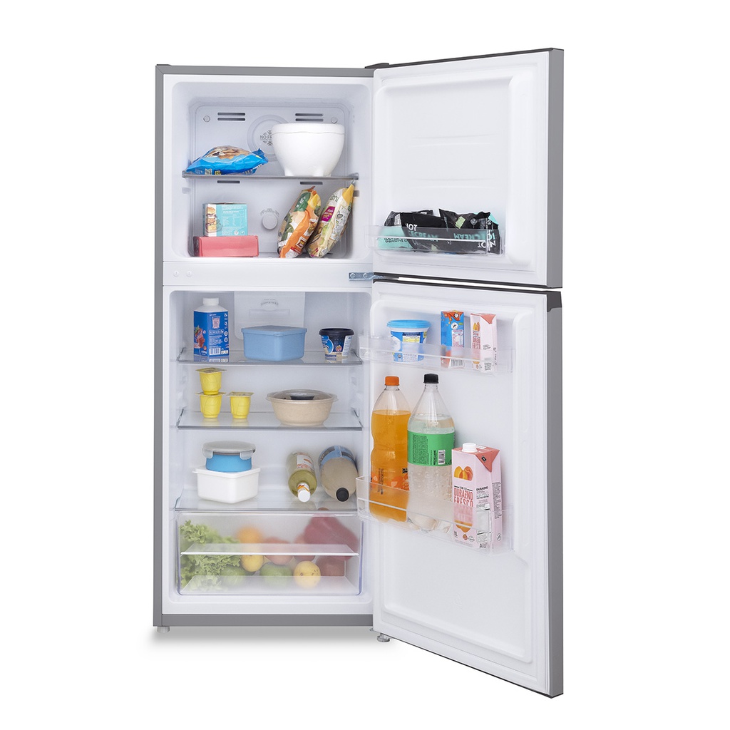 HELADERA PHILCO PHNT198X2 NO FROST TOP MOUNT 198 LT INOX