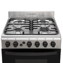 COCINA ORMAY TEMPO A GAS 4H ACERO