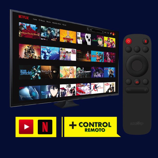 CONSOLA SMART TV LEVELUP RETRO PLAY LT 1080P ANDROID TV