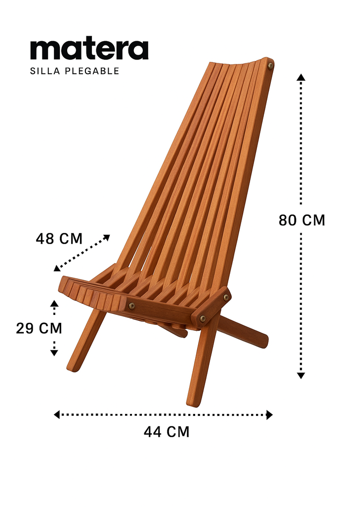SILLA MATERA MIX HOLZ MADERA PLEGABLE
