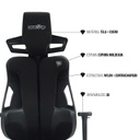 SILLA GAMER LEVEL UP ZEUS PRO NEGRO ADAPTACION LUMBAR