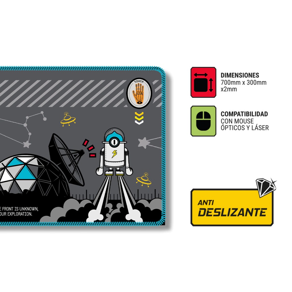 MOUSEPAD LEVEL UP PERSEO MP900