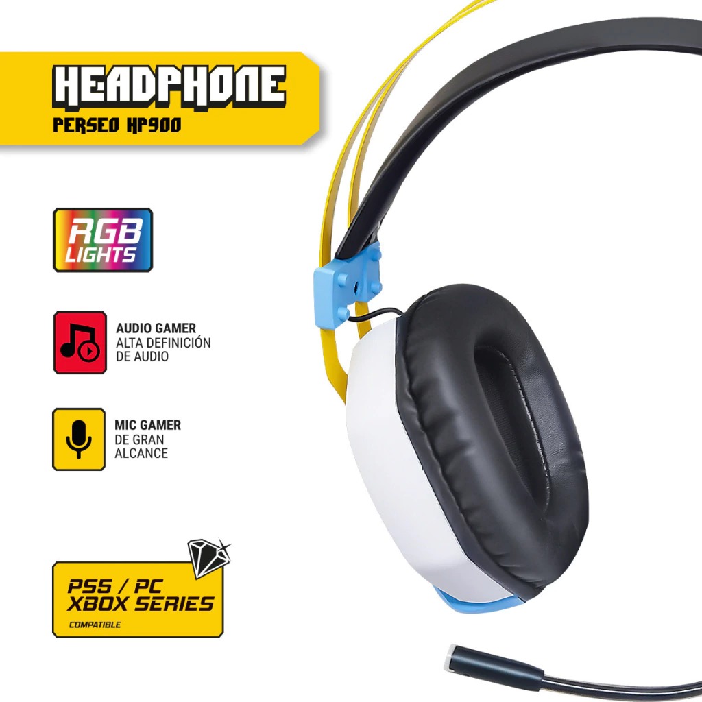 AURICULAR LEVEL UP PERSEO HP 900 GAMER