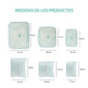 ORGANIZADOR DE VIAJE AMAYRA 67.101R X6