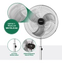Ventilador De Pie Peabody 20  Pe-vp250 3 Palas De Metal 130w