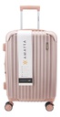 Valija Carry On Amayra 20 Abs 4 Ruedas 360 Oro Rosa Lisa