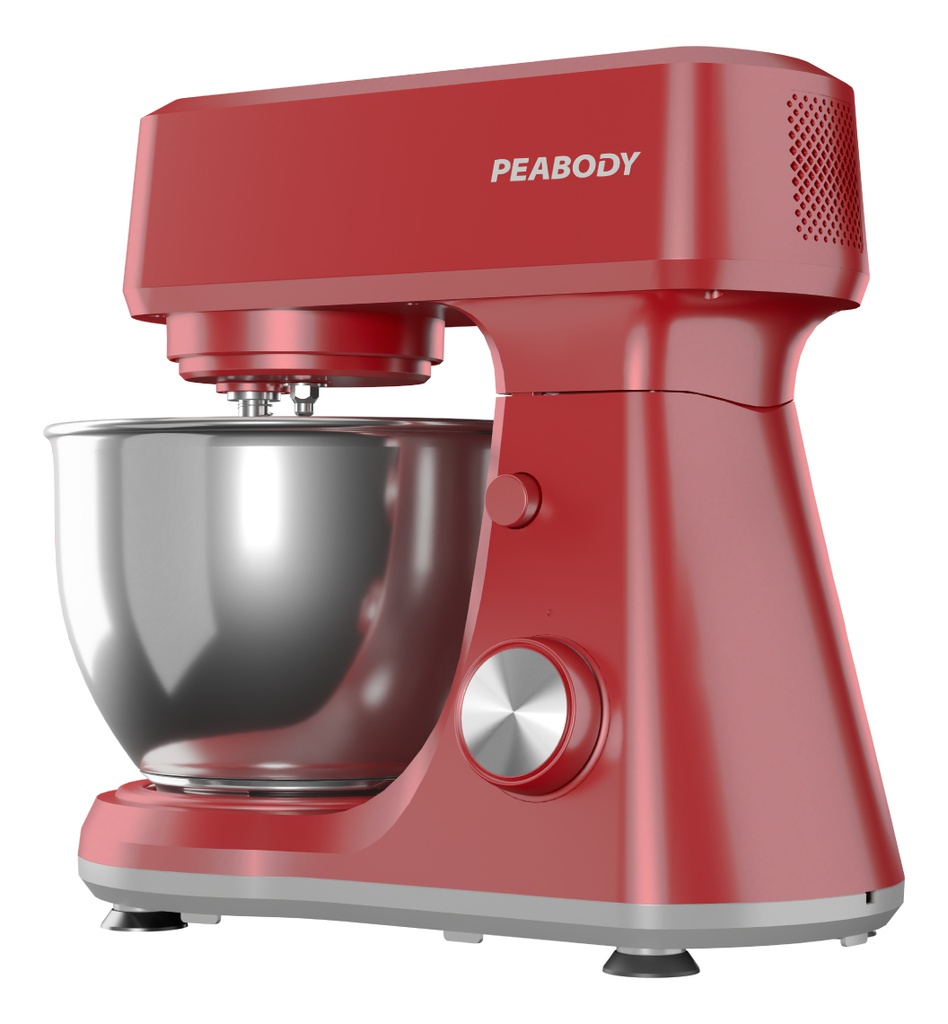 Batidora De Pie Peabody Pe-bm103r Roja 6 Velocidades 4l
