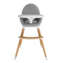 SILLA DE COMER CARESTINO NEO GRIS CLARO SL004-GC
