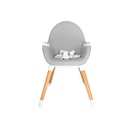SILLA DE COMER CARESTINO NEO GRIS CLARO SL004-GC