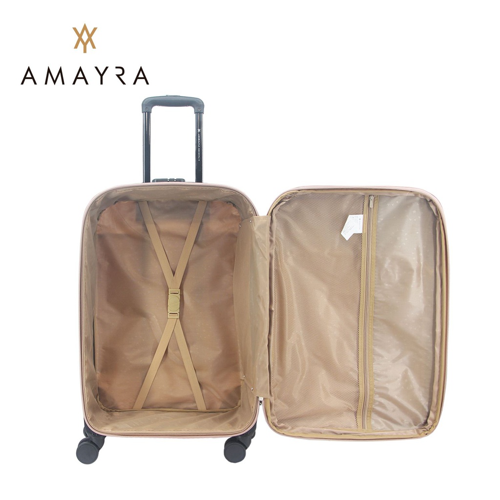 VALIJA AMAYRA 20" 67.8007P NUDE RUEDAS 360
