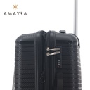 VALIJA AMAYRA 24" 67.8015N PP NEGRA 4 RUEDAS