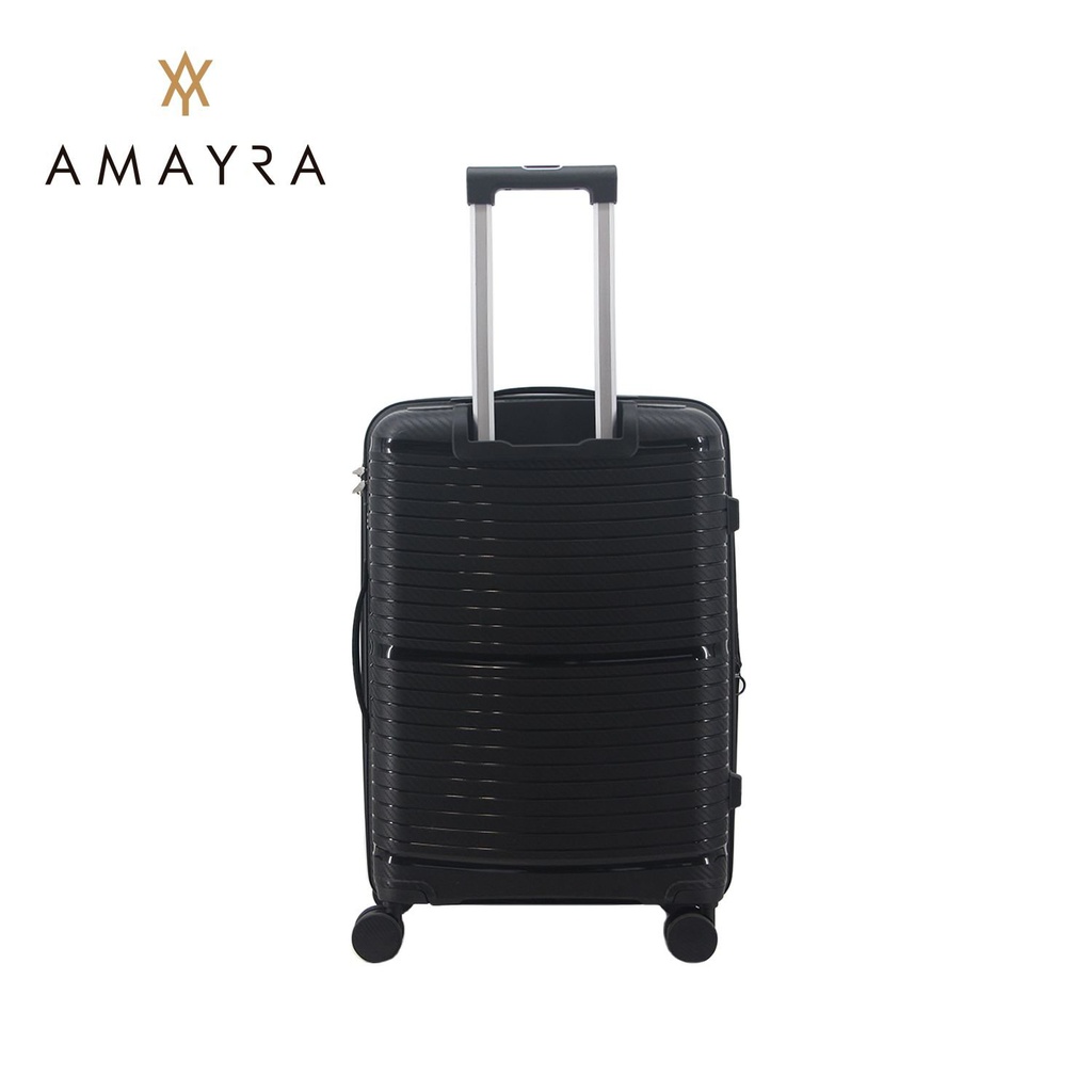 VALIJA AMAYRA 24" 67.8015N PP NEGRA 4 RUEDAS