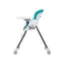 SILLA DE COMER CARESTINO LUXURY AGUAMARINA SL005-AG