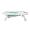 BAÑERA PLEGABLE CARESTINO C/SOPORTE AGUAMARINA BA006-AG