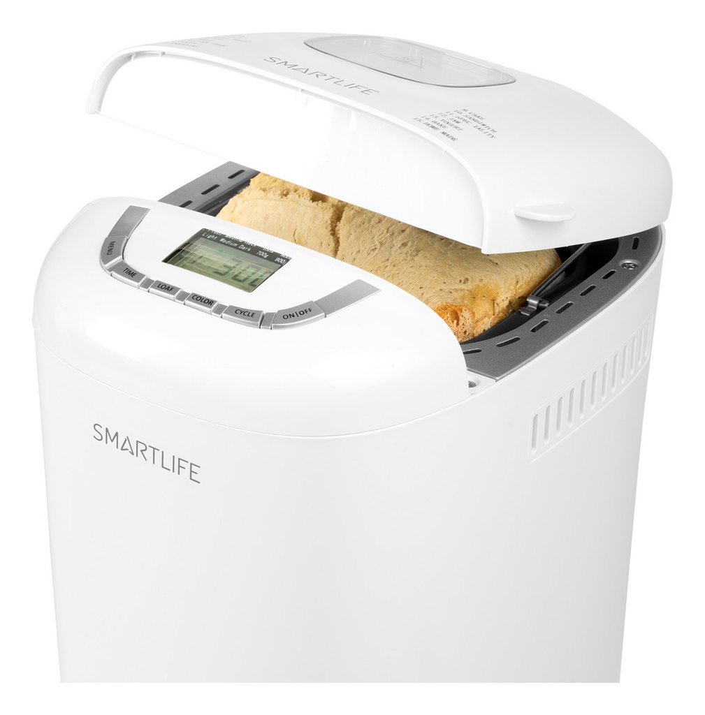 Fabrica De Pan Smartlife Sl-bm1349 Digital Blanca 15 Program Blanco