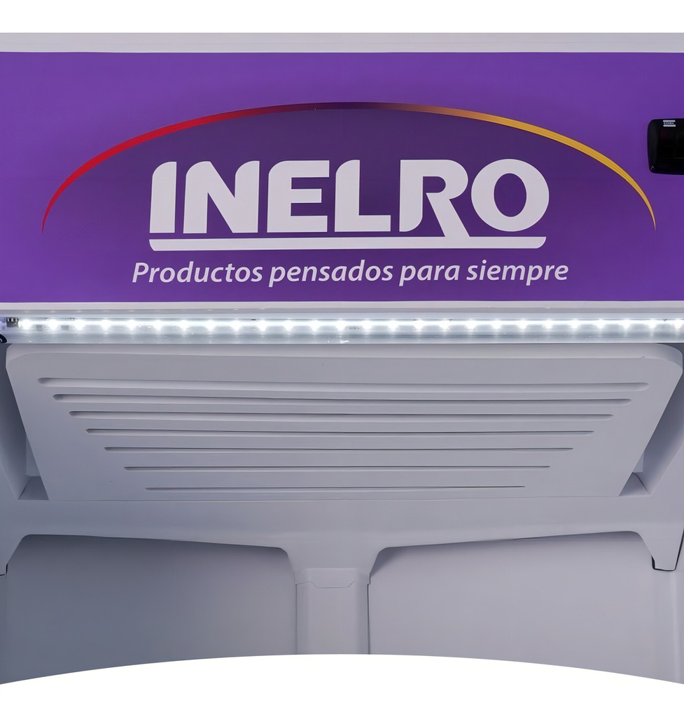 Exhibidora Vertical Inelro Mt 12 310 L 1 Puerta Blanca 295w Blanco