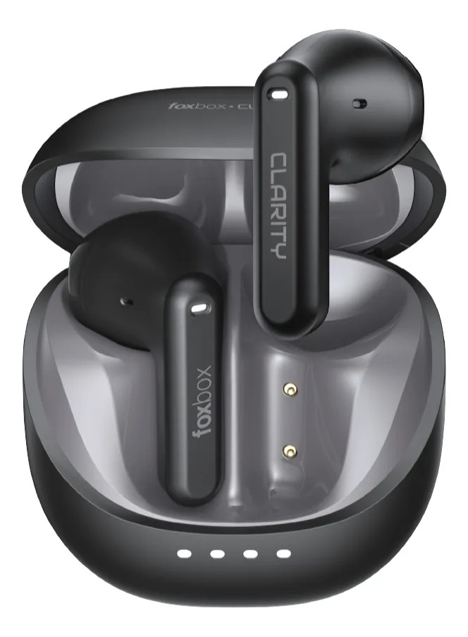AURICULAR INALAMBRICO FOXBOX BOOST CLARITY NEGRO
