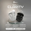 AURICULAR INALAMBRICO FOXBOX BOOST CLARITY NEGRO