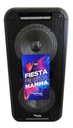 Parlante Kanji Harrison Mamma Inalambrico 1200w Luz Led Negro