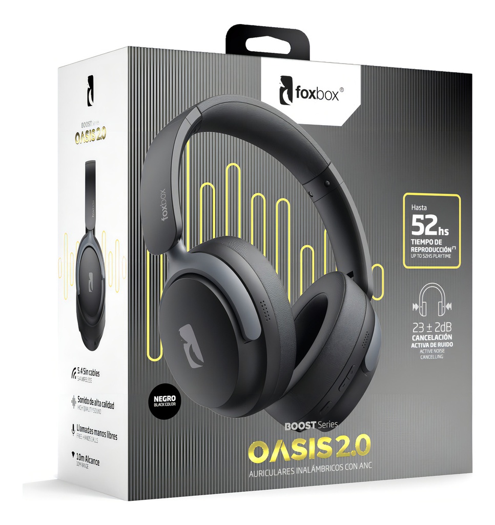 Auriculares Inalámbricos Foxbox Boost Oasis 2.0 Color Azul