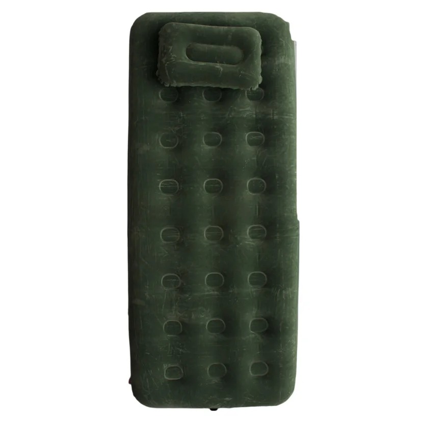 SET COLCHON INFLABLE KLIMBER 14719 + BOMBA + 2 ALMOHADAS
