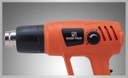 Pistola Aire Caliente Dowen Pagio 2000 W +accesorios 9993460 Naranja
