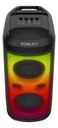 Torre De Sonido Noblex Mnx1600 5200w Karaoke Doble Woofer Negro