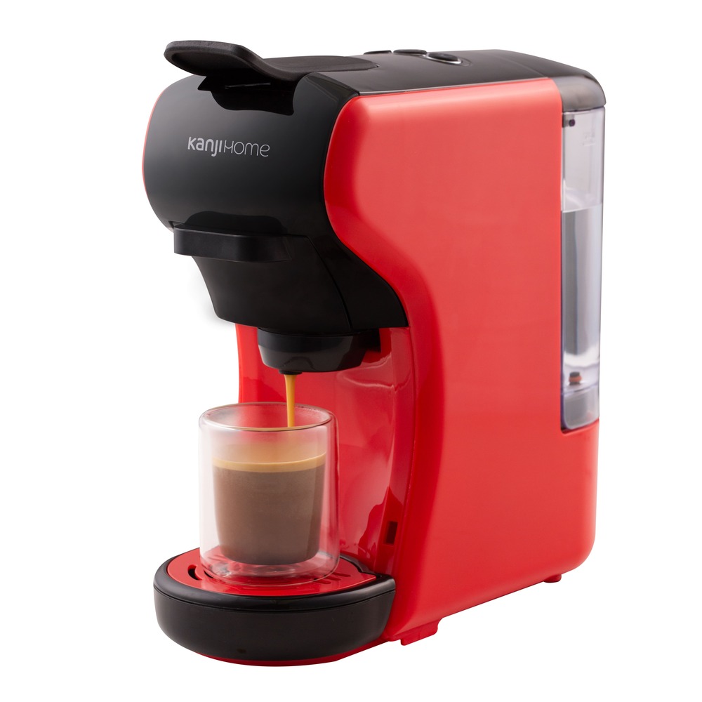 CAFETERA MULTICAPSULA KANJIHOME CM1500MC01 ROJA