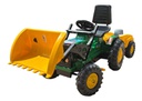 Tractor A Cadena Biemme Farmer 1445 Con Pala Y Remolque - Verde