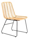 Silla Panuta X4 Tribeca Xds109/be Ratan Sintetico Natural - Natural