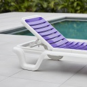 Reposera Camastro Voss2000 Hawaii Rejilla Violeta - Violeta