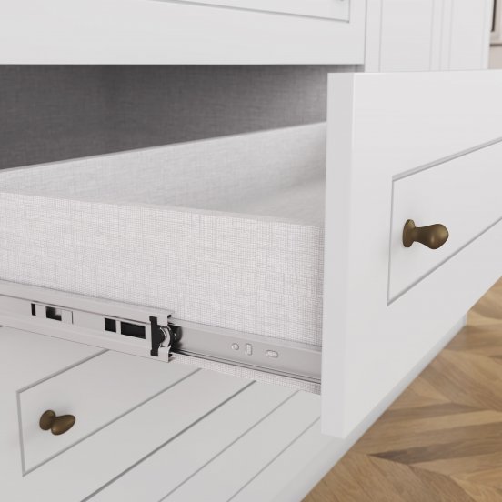 ROPERO HENN AMERICANO D205-05 6 PUERTAS BLANCO